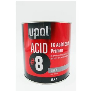 U-POL. ACID/1 ACID 8 Грунт протравливающий (кислотный) серый, 1л