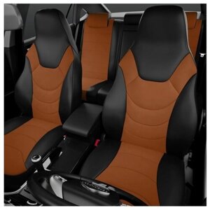 Универсальные чехлы RECARO для Honda Civic 6 (Хонда Сивик, Цивик 6) с 1995-2002г. хэтчбек 5 мест