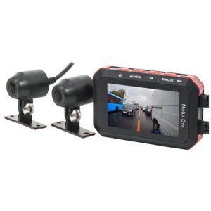 Видеорегистратор AVEL AVS540DVR, 2 камеры, GPS, черный