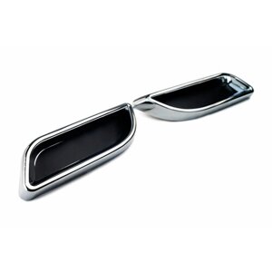 Заглушки катафотов Lexus Style в стиле двойного выхлопа Sal-Man на Лада Приора 2
