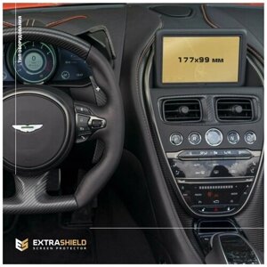 Защитная статическая пленка для экрана мультимедийной системы 12' для Aston Martin DBS (глянцевая)