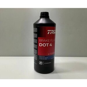 Жидкость тормозная DOT4 1.0L TRW для автомобилей Hyundai, Kia / арт. PFB401SE / бренд TRW
