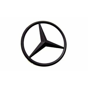 Звезда на багажник Mercedes GLK X204 черная матовая