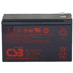 Аккумуляторная батарея для ИБП CSB GP GP1272 F2, 12V, 7.2Ah