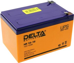 Аккумуляторная батарея для ИБП Delta HR HR12-12, 12V, 12Ah