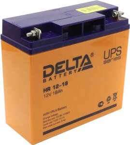Аккумуляторная батарея для ИБП Delta HR HR12-18, 12V, 18Ah
