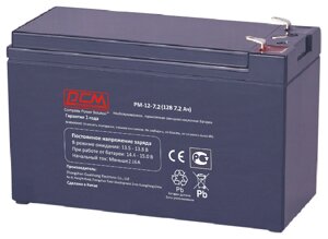 Аккумуляторная батарея для ИБП Powercom PM-12-7.2, 12V, 7.2Ah (PM-12-7.2)