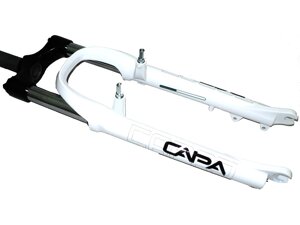 Амортизационная вилка RST Capa ML 26 (белый 26 80 мм эксцентрик 9 мм шток 1 1/8 (28.6 мм), сталь)