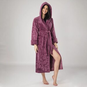Банный халат Triga цвет: темно-розовый (L-XL)