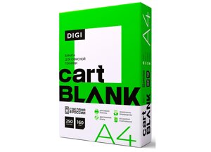 Бумага_Digi Cartblank 160 г/м2, А4 210x297 мм, 250 листов