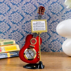 Часы Гитара с пюпитром (3х8х19 см)