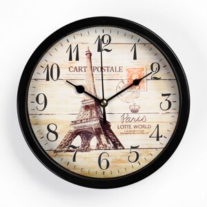 Часы Париж (21х20х5 см)