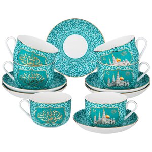 Чайный набор Мечеть (12 предметов)