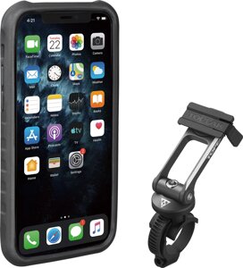 Чехол и кронштейн для мобильного телефона Topeak RideCase для iPhone 11 Pro TT9863BG (черный)