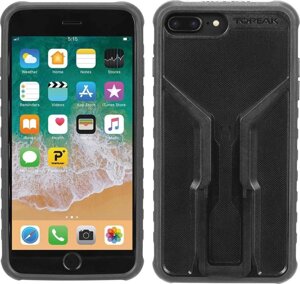 Чехол и кронштейн для мобильного телефона Topeak RideCase для iPhone 8+7+6S+6+черный)