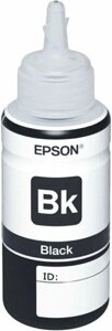 Чернила Epson 673, 70 мл, черный, оригинальные для Epson L800/L805/L810/L850/L1800 (C13T67314A/C13T673198)