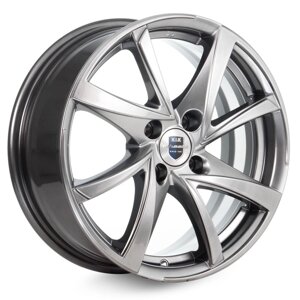 Диски R15 4x100 6,5J ET40 D60,1 К&К Игуана КС546-14 дарк платинум