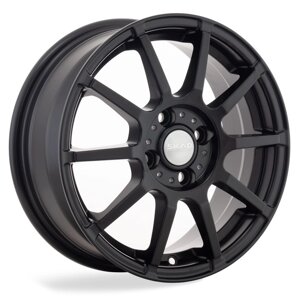 Диски R15 4x100 6J ET40 D60,1 Скад Акита Чёрный бархат