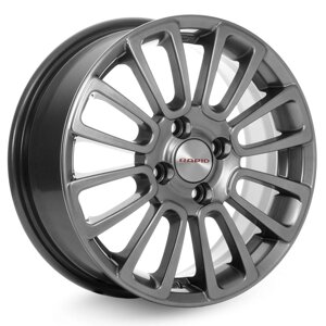 Диски R15 4x100 6J ET48 D54,1 Rapid Неман-оригинал (КС717) Дарк платинум