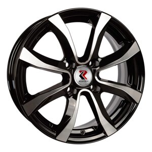 Диски R15 4x108 6J ET45 D63,35 replikey K110 BK/FP