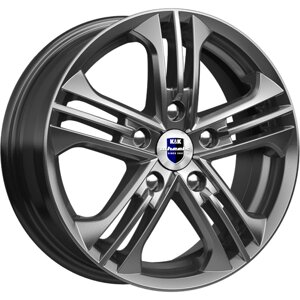 Диски R15 5x100 6J ET38 D57,1 Rapid Trinity-ориг (КС615) Дарк платинум