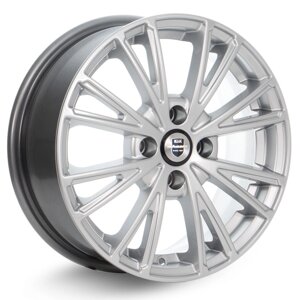 Диски R16 4x100 6J ET37 D60,1 Rapid Меандр сильвер