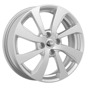 Диски R16 4x100 6J ET49 54,1 к&к кс893 сильвер