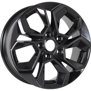 Диски R16 5x108 6,5J ET45 D63,4 KDW KD1620 black painted