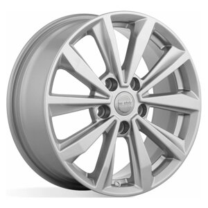 Диски R16 5x114,3 6,5J ET40 D66,1 К&К Nissan Qashqai (КС974) Сильвер