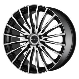 Диски R17 5x100 7,5J ET35 D72 MAK fatale ice black