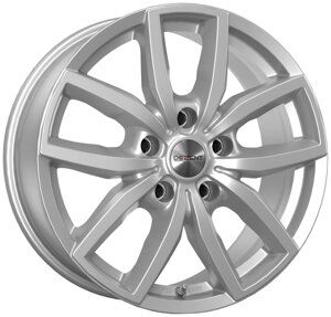 Диски R17 5x108 7,5J ET48 D70,1 Dezent TE silver