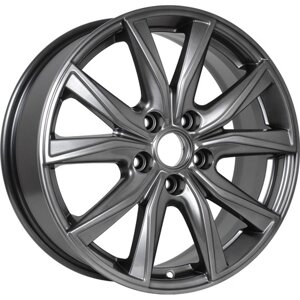 Диски R17 5x112 7J ET40 D57,1 KDW KD1722 (ZV 17_tiguan) (кс867) grey painted