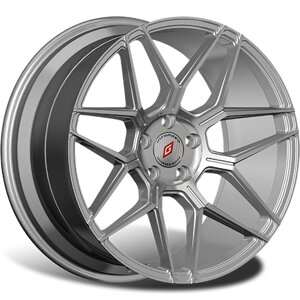 Диски R17 5x114,3 7,5J ET42 D67,1 inforged IFG38 silver лого IFG (S+RED, 64 мм)