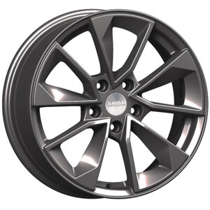 Диски R17 5x114,3 7J ET40 D66,1 Скад Nissan Qashqai (KL-299) графит