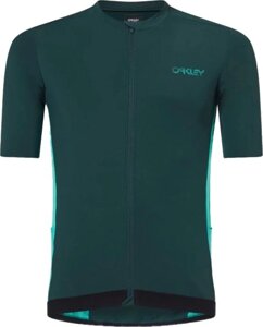 Джерси Oakley Element Point To Point мужское (бирюзовый S)