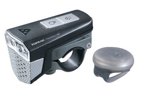 Фара для велосипеда Topeak Soundlite USB с беспроводным звуковым сигналом TMS077 (черный)