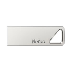 Флешка 16gb USB 2.0 netac U326, серебристый (NT03U326N-016G-20PN)