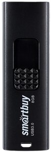 Флешка 8gb USB 3.0 smartbuy fashion SB008GB3fsk, черный (SB008GB3fsk)