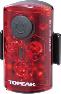 Фонарь для велосипеда задний Topeak REDLITE MINI USB TMS078 (красный)