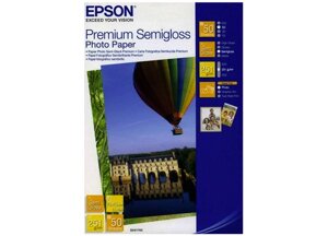 Фотобумага_Premium Semigloss Photo Paper A4, 251 г/м2, 20 листов (C13S041332)