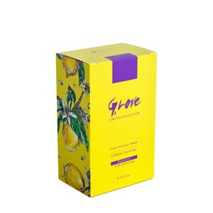 G. LOVE G. LOVE Антиоксидантная маска для сияния кожи лица с витамином C Lemon Cocktail 8*6 мл