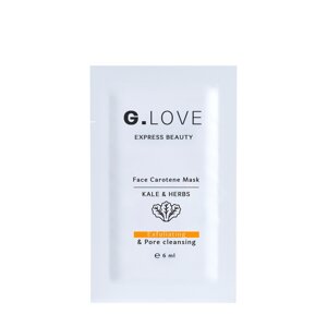G. LOVE G. LOVE маска для лица отшелушивающая kaleherbs 8*6 мл
