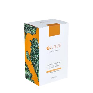 G. LOVE G. LOVE маска для лица отшелушивающая kaleherbs 8*6 мл