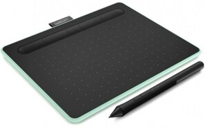 Графический планшет_Intuos S Bluetooth, фисташковый (CTL-4100WLE-N)