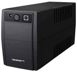 ИБП Ippon Back Basic 850, 850 VA, 480 Вт, EURO, розеток - 2, USB, черный (403408)