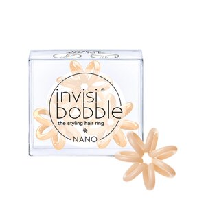 Invisibobble invisibobble Резинки-пружинки для волос Nano To Be or Nude to Be 1 шт