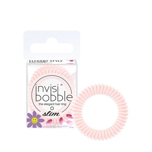 Invisibobble invisibobble Резинки-пружинки для волос Slim Cuter than you Pink 1 шт