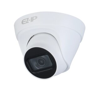 IP-камера EZ-IP IPC-T1b20P 2.8 мм, уличная, купольная, 2мпикс, CMOS, до 1920x1080, до 25 кадров/с, POE,30 °C/60 °C, белый (EZ-IPC-T1b20P-0280B)