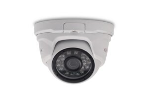 IP-камера Polyvision PVC-IP2M-DF2.8PA 2.8мм, уличная, купольная, 3Мпикс, CMOS, до 2304x1296, до 25кадров/с, ИК подсветка 25м, POE,40 °C/55 °C, белый (PVC-IP2M-DF2.8PA)
