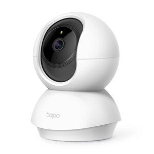 IP-камера TP-Link Tapo C210 3.83мм, настольная, поворотная, 3Мпикс, CMOS, до 2304x1296, ИК подсветка 9м, WiFi, 0 °C/40 °C, белый (TAPO C210)